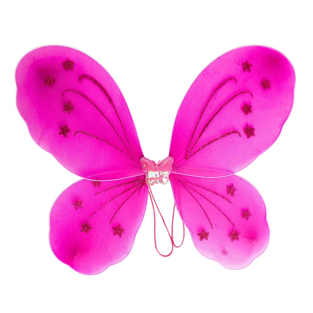 Kit Asa de Borboleta Acessórios Fantasia Carnaval Rosa Escuro Kit Asa de Borboleta Acessórios Fantasia Carnaval Rosa Escuro